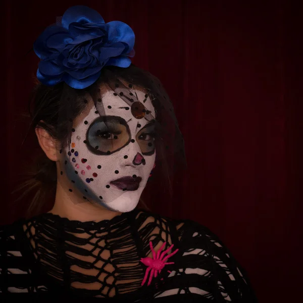 Day of The Dead Female — Stock Photo, Image