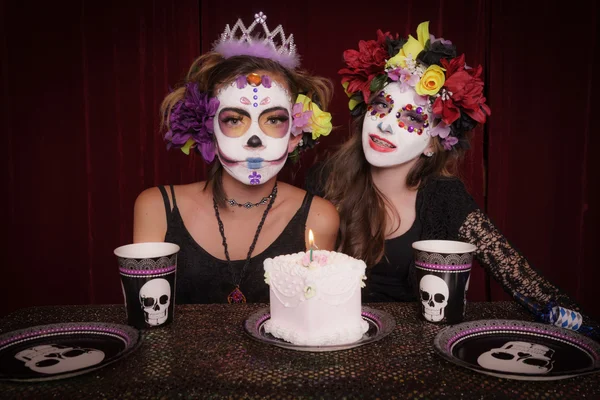 Day of The Dead Birthday Party — Stock Photo, Image