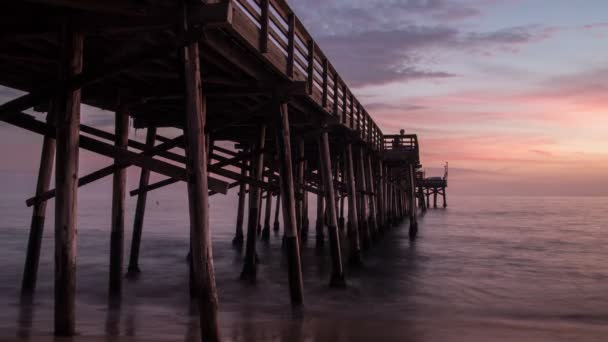 Vincent thomas bridge, san pedro time-lapse video — Stockvideo