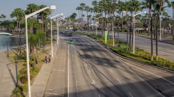 Shoreline Drive Time Lapse Video — Stock Video