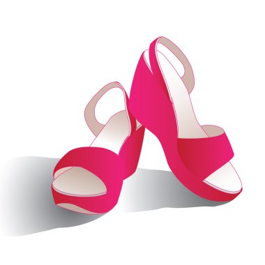 moda şık kadın sandalet.