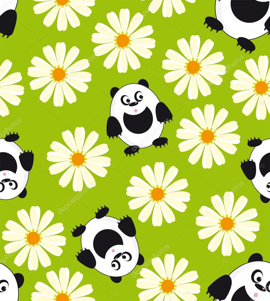 Panda and daisy.