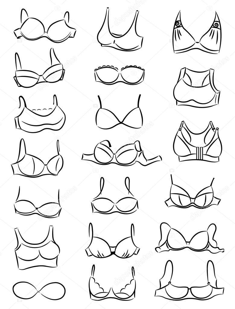 A set of bras