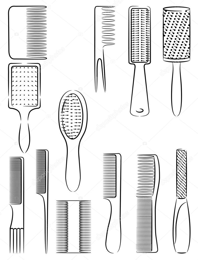 Combs for hair