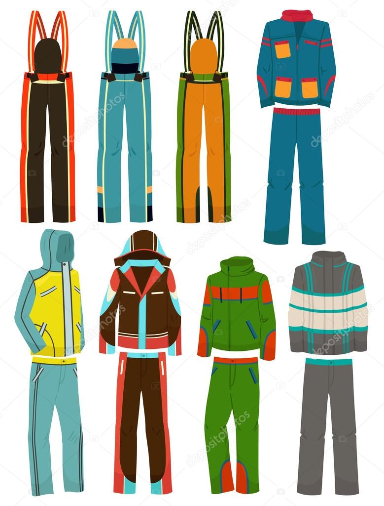 Men's ski suits