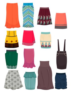 Office skirts clipart