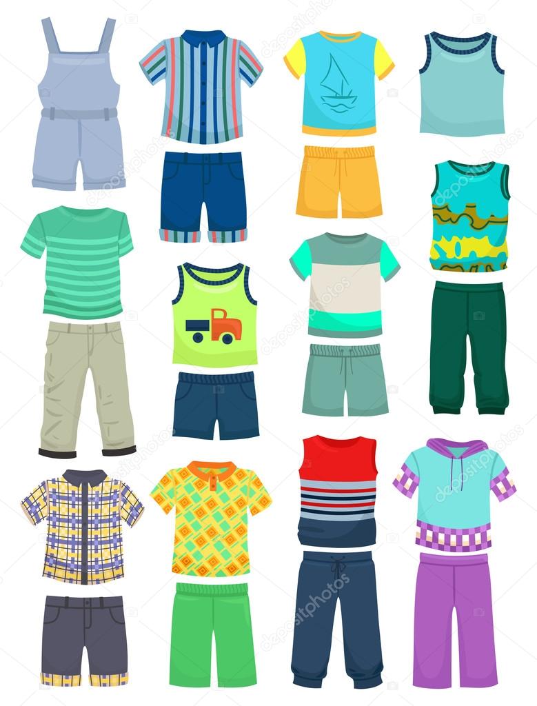 Summer clothes for little boys