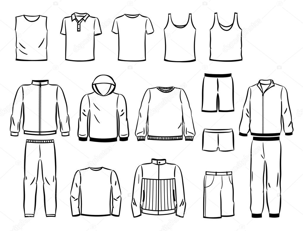 Contours of male sports style