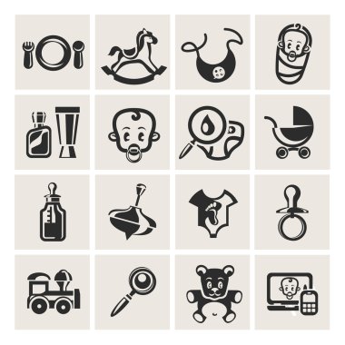 Bebek Icons set