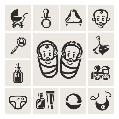 Bebek Icons set