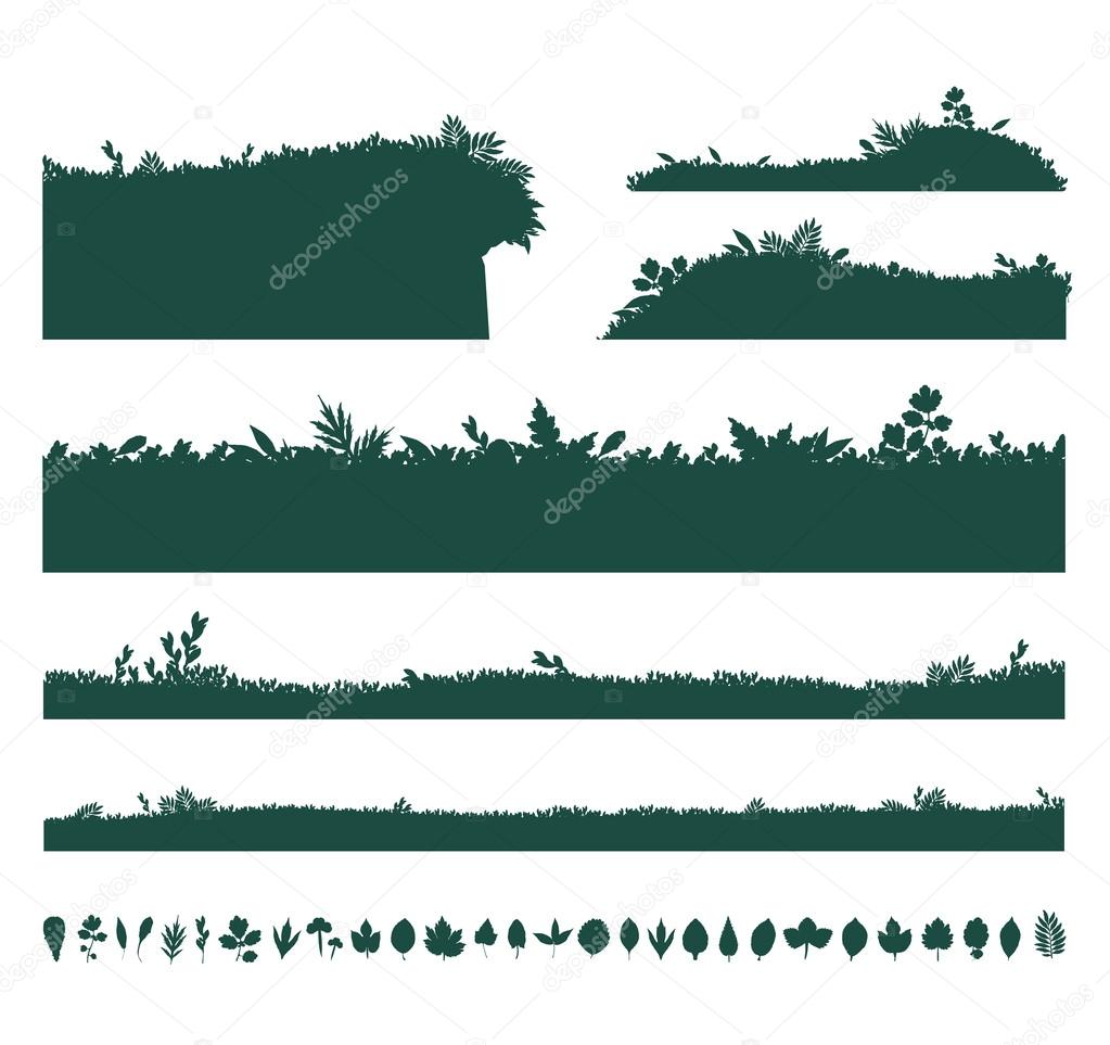 Backgrounds Of Green Grass