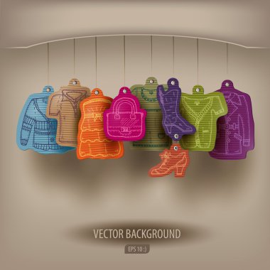 butik. vektör çizim
