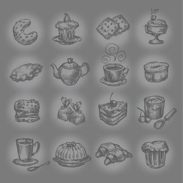 Postre. Formato vectorial — Vector de stock