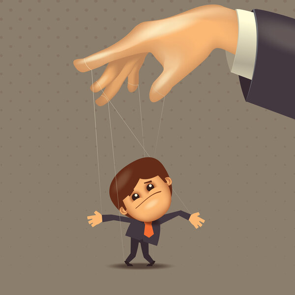 Puppet. Vector format