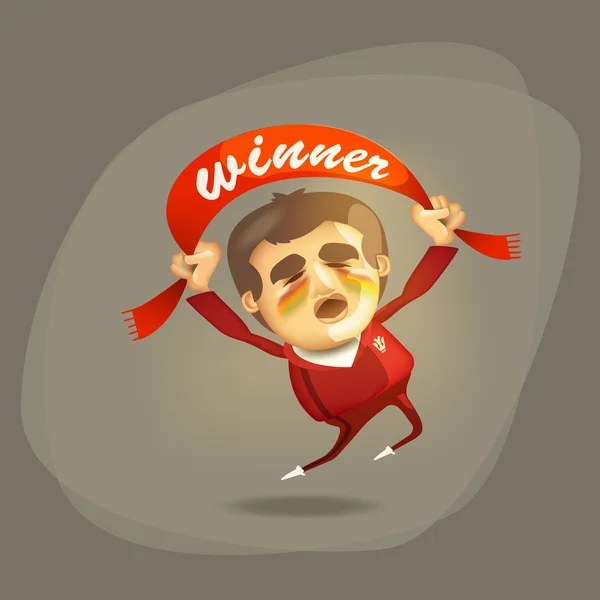 Winnaar. Vector formaat — Stockvector