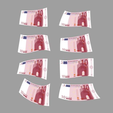 Euro. Vektör formatında.