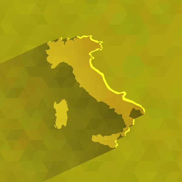 Italie. Format vectoriel — Image vectorielle