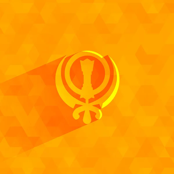 Sikhismo. Formato vetorial — Vetor de Stock