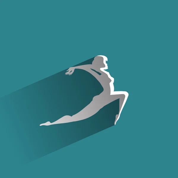 Fitness. Formato vectorial — Vector de stock