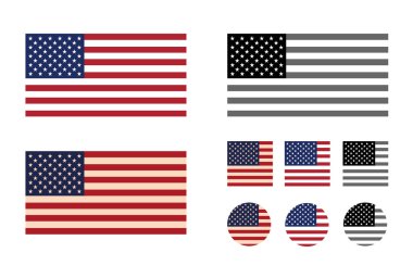 Amerika. Vektör formatında