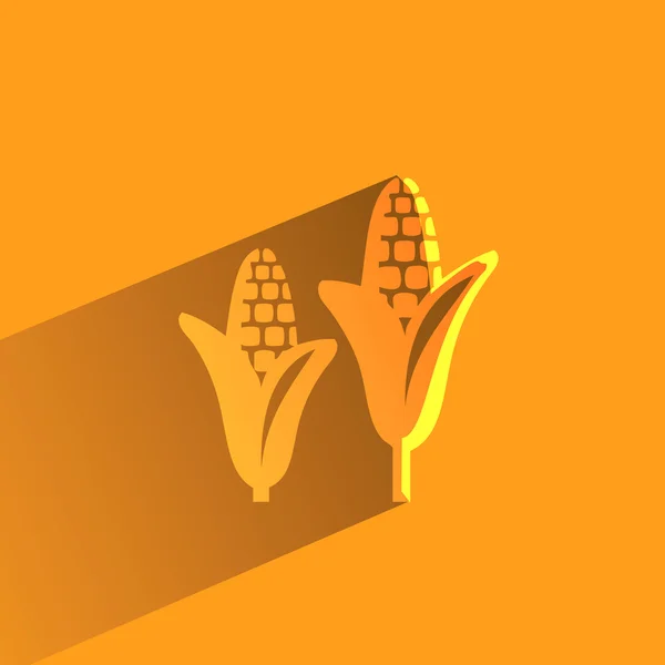 Kukuřice. vektorový formát — ストックベクタ