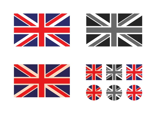 Reino Unido. Formato vectorial — Archivo Imágenes Vectoriales