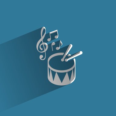 müzik. Vektör formatında