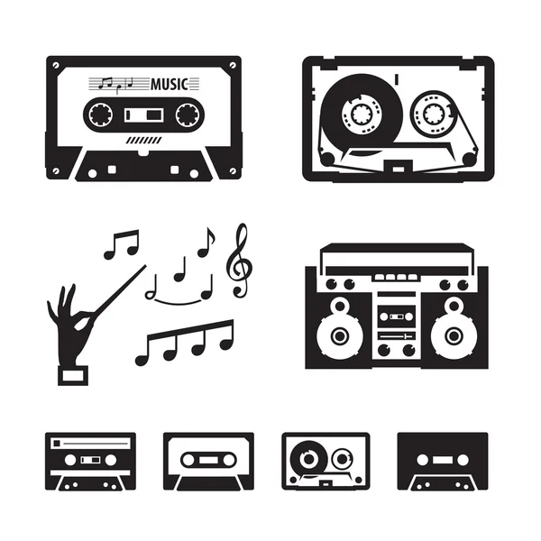 Music.Vector formátum — Stock Vector