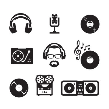 müzik. Vektör formatında