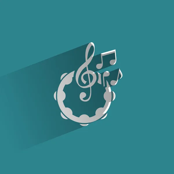 La musique. Format vectoriel — Image vectorielle