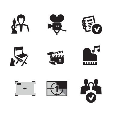 film. Vektör formatında