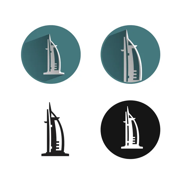 Icono de Emirates — Vector de stock