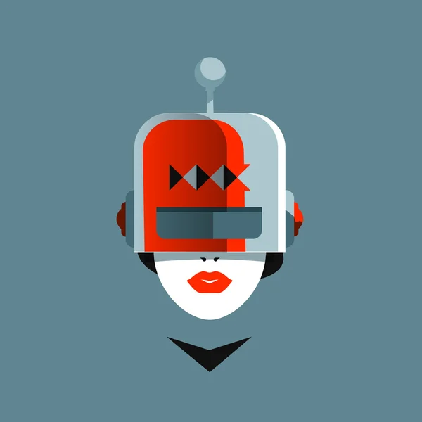 Robot. Format vectoriel — Image vectorielle