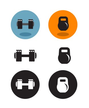 Spor simgeler. Vektör formatında