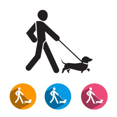 Yürü. Vektör formatında