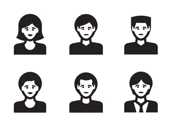 L'icône des gens. Format vectoriel — Image vectorielle