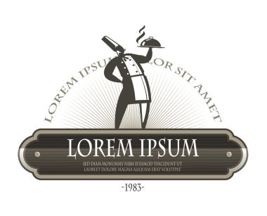 Afiyet olsun. Vektör formatında
