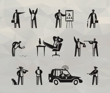 Polis. Vektör formatında