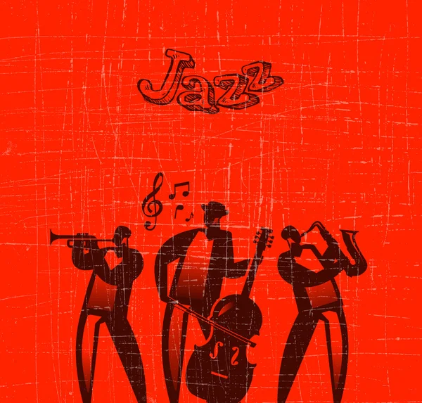 Jazz. Formato vectorial — Archivo Imágenes Vectoriales