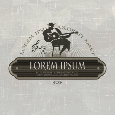 müzik. Vektör formatında