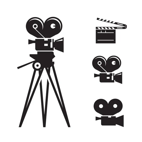 Movie camera. Vector format — Stock Vector