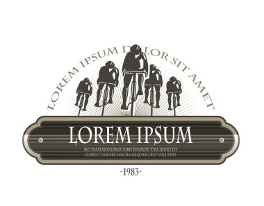 döngüsü yarış. Vektör formatında