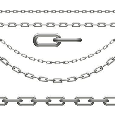 Chain - infinity, curved, link