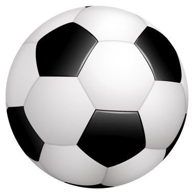 Futbol klasik - siyah beyaz