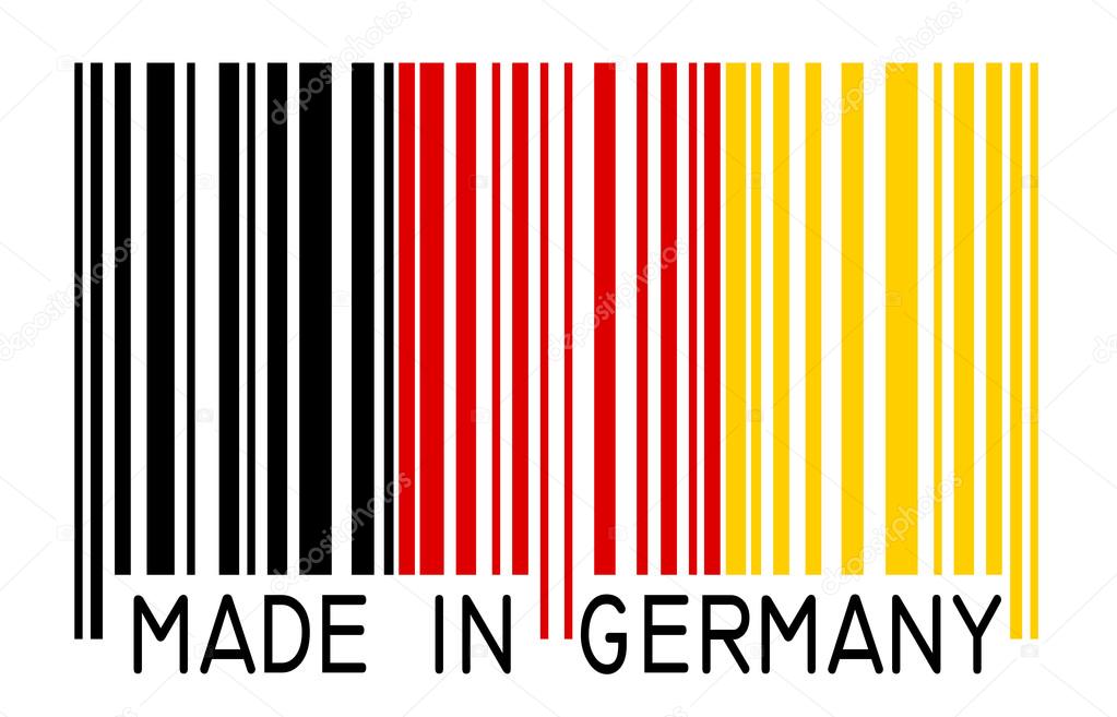 Barcode - MADE IN GERMANY