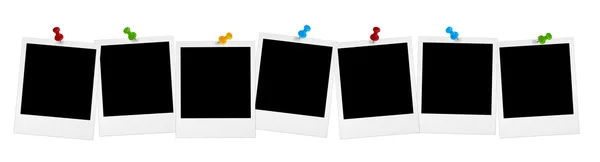 7 serisi renkli iğne ile Polaroidlerde