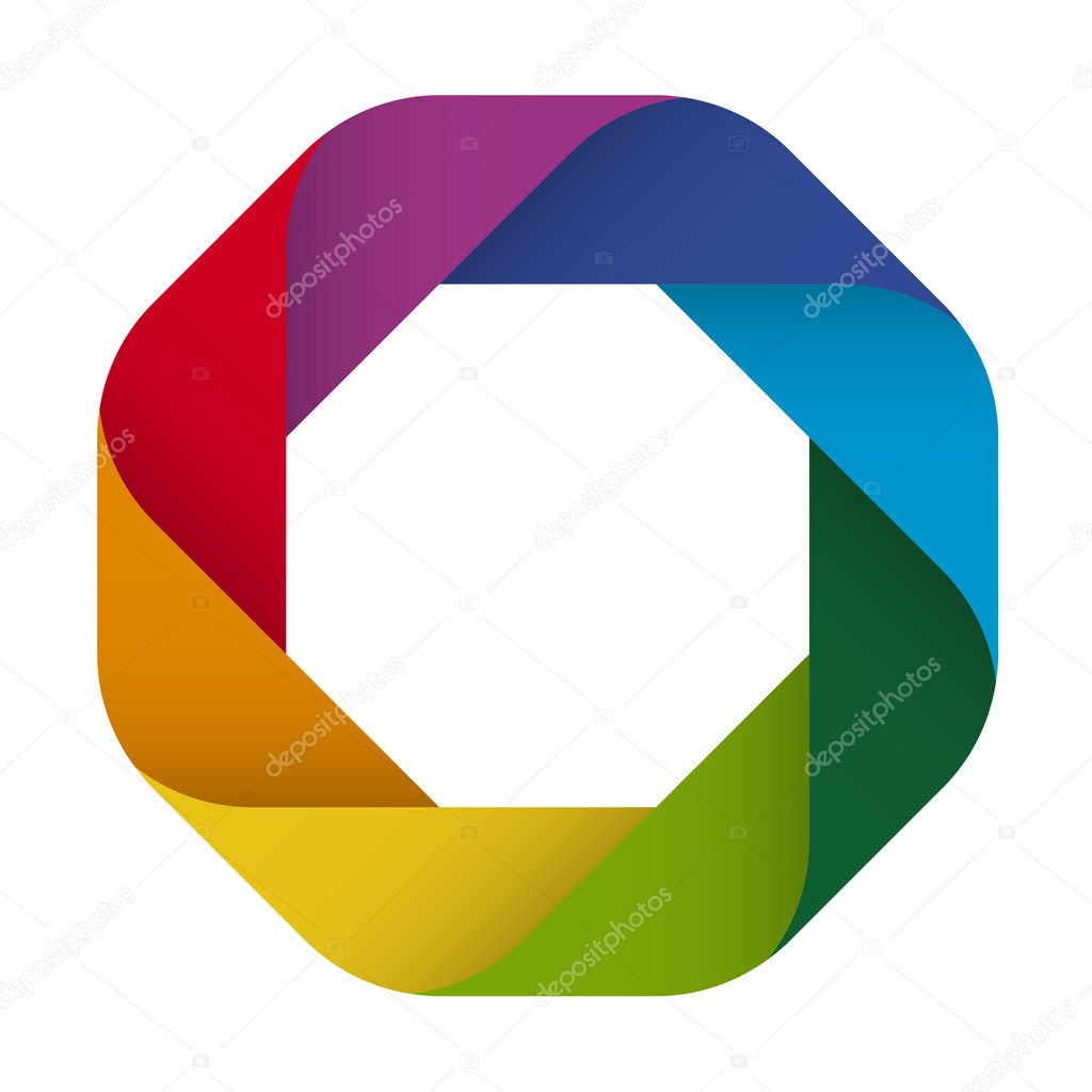 Logo design in eight colors
