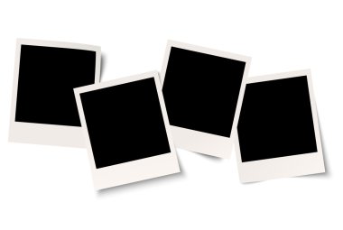 dört polaroids gölgeli serideki