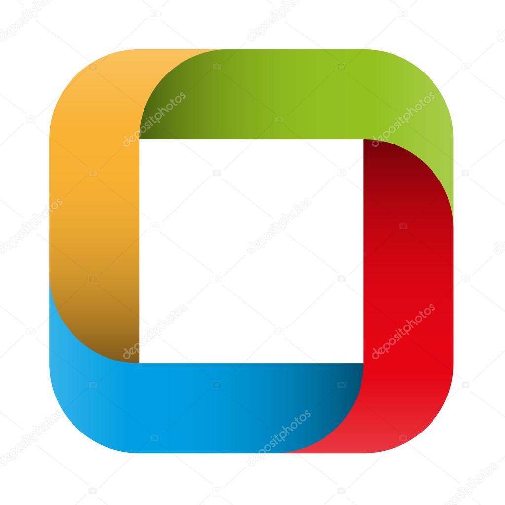 Logo design in four colors
