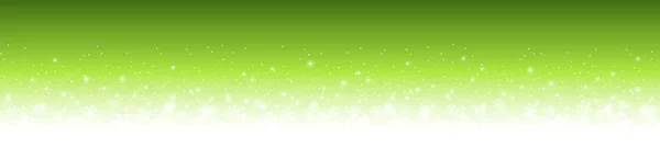 Eps Векторный Файл Снежинками Нижней Стороне Абстрактное Падение Снега Зеленый — стоковый вектор